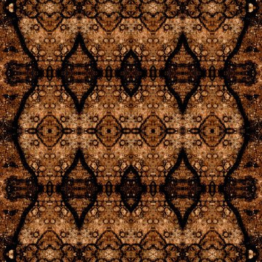 Kusursuz simetrik desen. Kusursuz bir doku. Soyut arkaplan