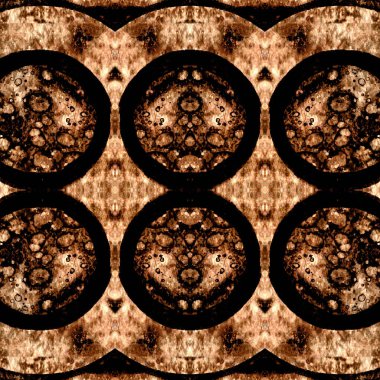 Kusursuz simetrik desen. Kusursuz bir doku. Soyut arkaplan