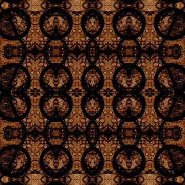 Kusursuz simetrik desen. Kusursuz bir doku. Soyut arkaplan