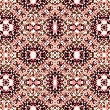 Kusursuz simetrik desen. Kusursuz bir doku. Soyut arkaplan