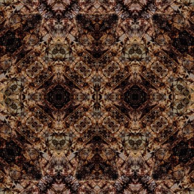 Kusursuz simetrik desen. Kusursuz bir doku. Soyut arkaplan