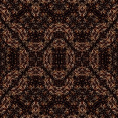 Kusursuz simetrik desen. Kusursuz bir doku. Soyut arkaplan