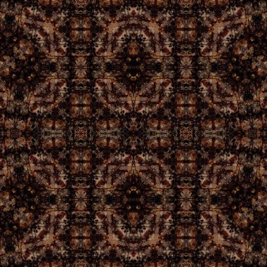 Kusursuz simetrik desen. Kusursuz bir doku. Soyut arkaplan