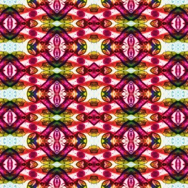 Kusursuz simetrik desen. Kusursuz bir doku. Soyut arkaplan