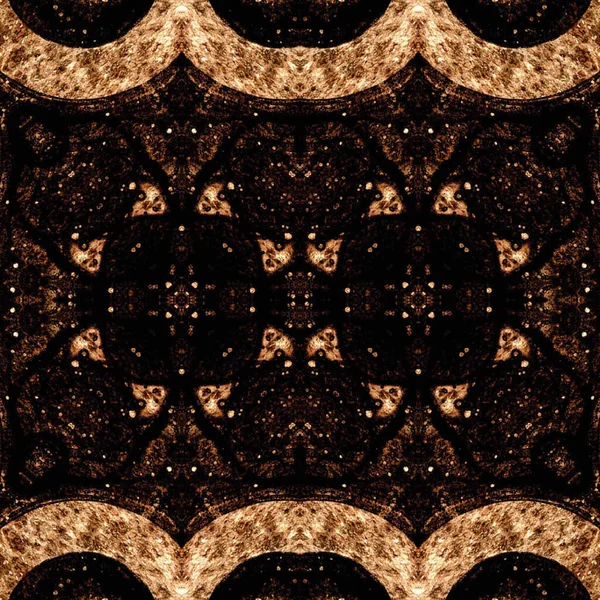 Kusursuz simetrik desen. Kusursuz bir doku. Soyut arkaplan