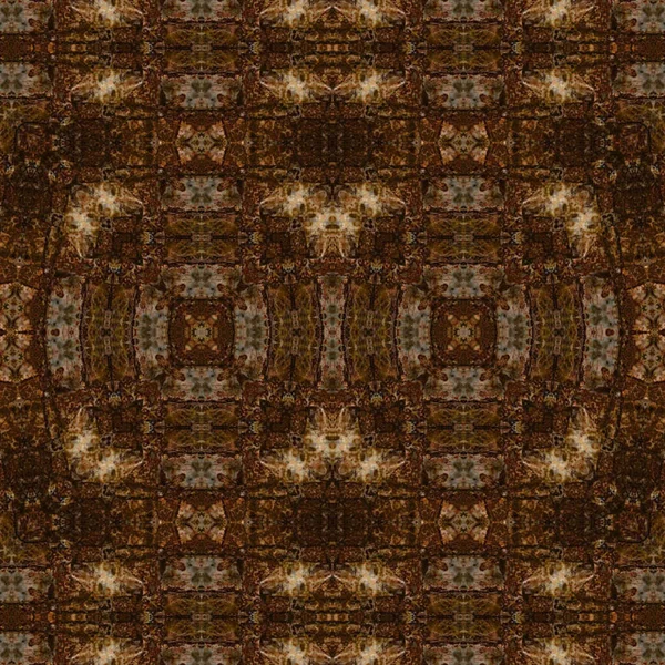 Kusursuz simetrik desen. Kusursuz bir doku. Soyut arkaplan