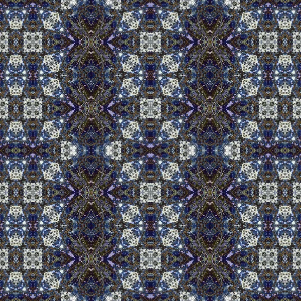 Kusursuz simetrik desen. Kusursuz bir doku. Soyut arkaplan