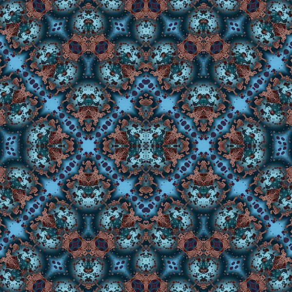 Kusursuz simetrik desen. Kusursuz bir doku. Soyut arkaplan