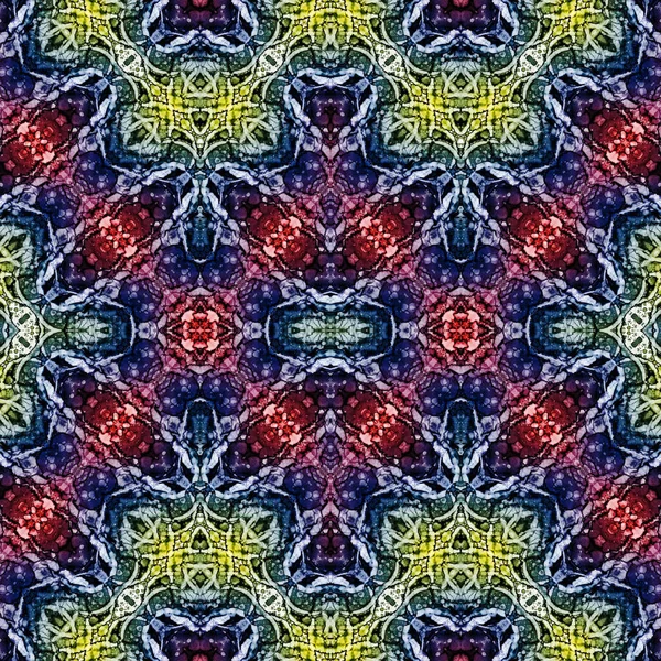 Kusursuz simetrik desen. Kusursuz bir doku. Soyut arkaplan