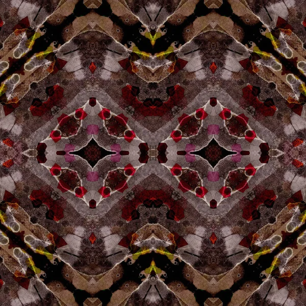 Kusursuz simetrik desen. Kusursuz bir doku. Soyut arkaplan