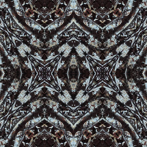 Kusursuz simetrik desen. Kusursuz bir doku. Soyut arkaplan