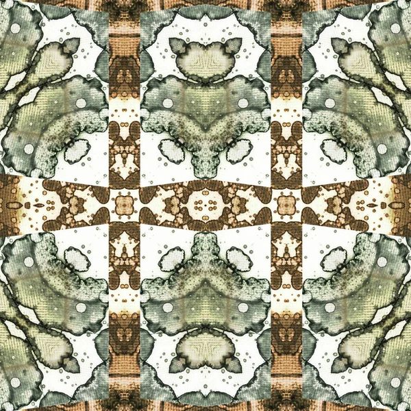 Kusursuz simetrik desen. Kusursuz bir doku. Soyut arkaplan