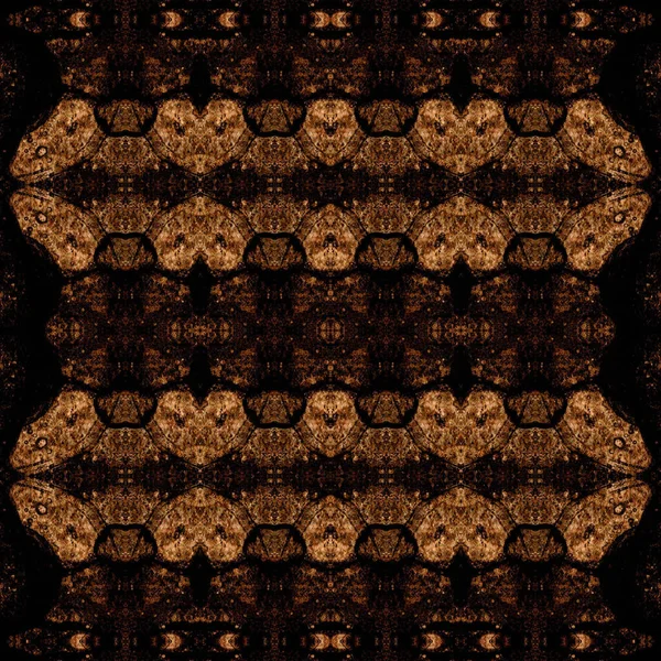 Kusursuz simetrik desen. Kusursuz bir doku. Soyut arkaplan