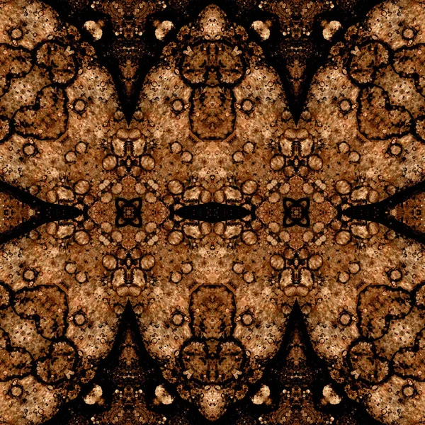 Kusursuz simetrik desen. Kusursuz bir doku. Soyut arkaplan