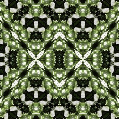 Kusursuz simetrik desen. Kusursuz bir doku. Soyut arkaplan