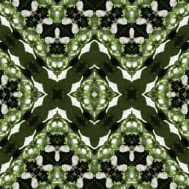 Kusursuz simetrik desen. Kusursuz bir doku. Soyut arkaplan