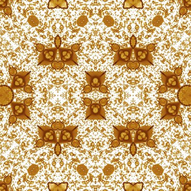 Kusursuz simetrik desen. Kusursuz bir doku. Soyut arkaplan