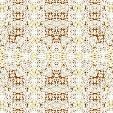 Kusursuz simetrik desen. Kusursuz bir doku. Soyut arkaplan