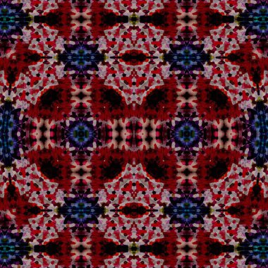 Kusursuz simetrik desen. Kusursuz bir doku. Soyut arkaplan