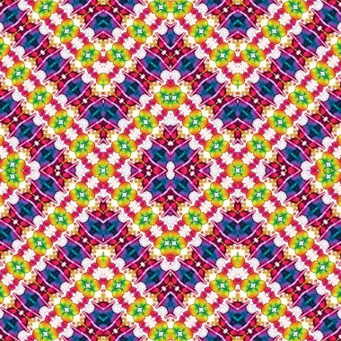 Kusursuz simetrik desen. Kusursuz bir doku. Soyut arkaplan