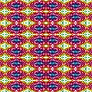 Kusursuz simetrik desen. Kusursuz bir doku. Soyut arkaplan