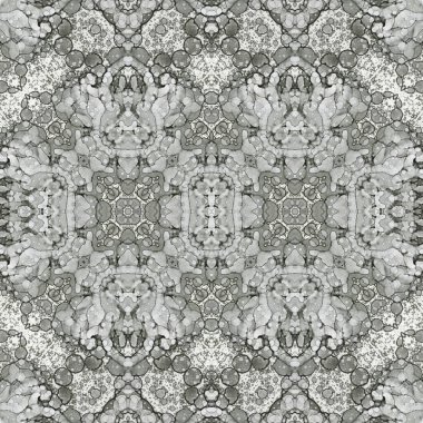 Kusursuz simetrik desen. Kusursuz bir doku. Soyut arkaplan