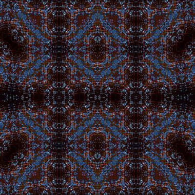 Kusursuz simetrik desen. Kusursuz bir doku. Soyut arkaplan