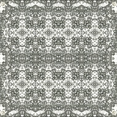 Kusursuz simetrik desen. Kusursuz bir doku. Soyut arkaplan