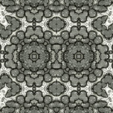 Kusursuz simetrik desen. Kusursuz bir doku. Soyut arkaplan