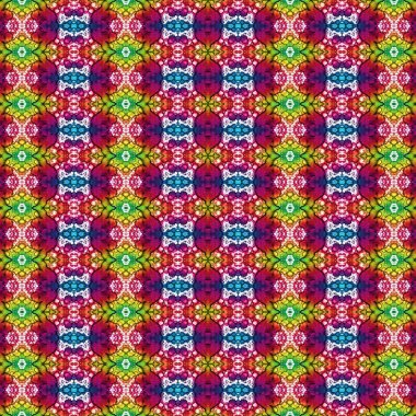 Kusursuz simetrik desen. Kusursuz bir doku. Soyut arkaplan