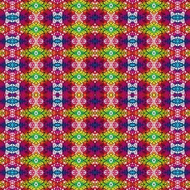 Kusursuz simetrik desen. Kusursuz bir doku. Soyut arkaplan