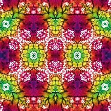 Kusursuz simetrik desen. Kusursuz bir doku. Soyut arkaplan