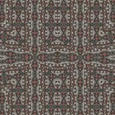 Kusursuz simetrik desen. Kusursuz bir doku. Soyut arkaplan