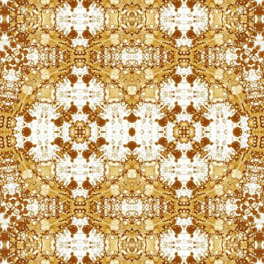 Kusursuz simetrik desen. Kusursuz bir doku. Soyut arkaplan