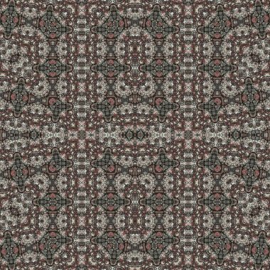 Kusursuz simetrik desen. Kusursuz bir doku. Soyut arkaplan