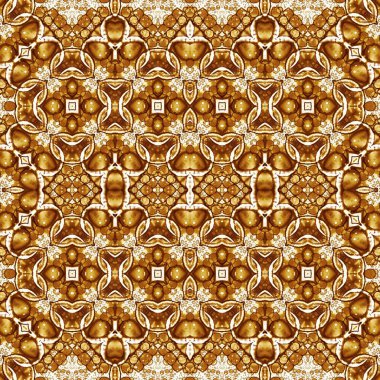 Kusursuz simetrik desen. Kusursuz bir doku. Soyut arkaplan