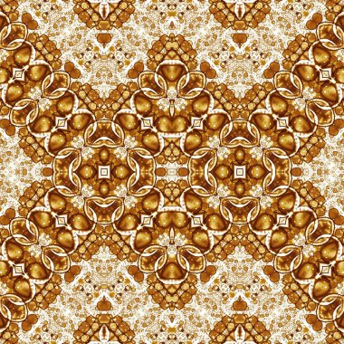 Kusursuz simetrik desen. Kusursuz bir doku. Soyut arkaplan