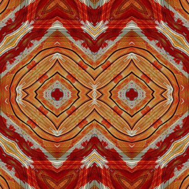 Kusursuz simetrik desen. Kusursuz bir doku. Soyut arkaplan