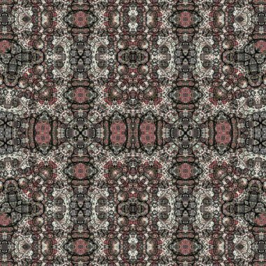 Kusursuz simetrik desen. Kusursuz bir doku. Soyut arkaplan