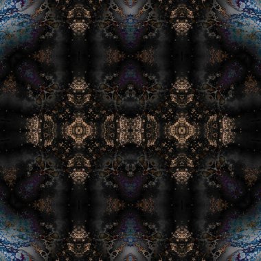 Kusursuz simetrik desen. Kusursuz bir doku. Soyut arkaplan