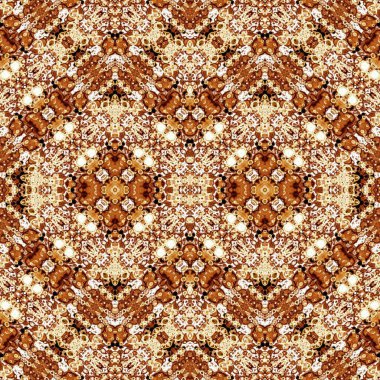 Kusursuz simetrik desen. Kusursuz bir doku. Soyut arkaplan