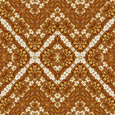 Kusursuz simetrik desen. Kusursuz bir doku. Soyut arkaplan