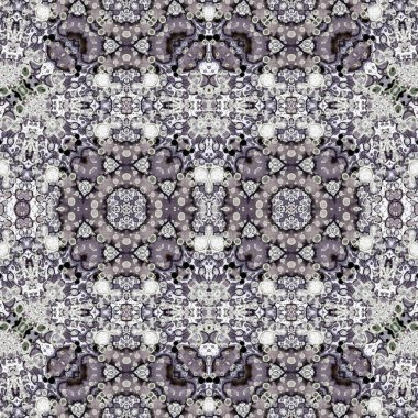 Kusursuz simetrik desen. Kusursuz bir doku. Soyut arkaplan