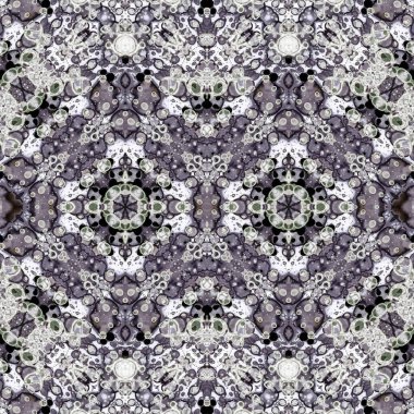 Kusursuz simetrik desen. Kusursuz bir doku. Soyut arkaplan