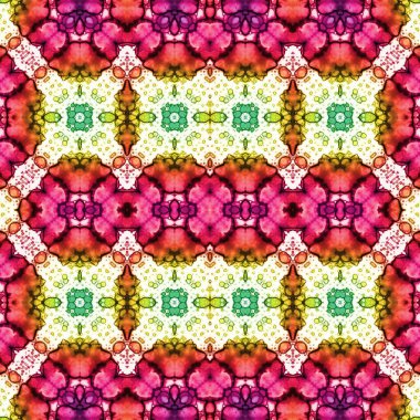 Kusursuz simetrik desen. Kusursuz bir doku. Soyut arkaplan