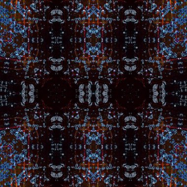 Kusursuz simetrik desen. Kusursuz bir doku. Soyut arkaplan