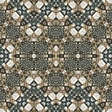 Kusursuz simetrik desen. Kusursuz bir doku. Soyut arkaplan