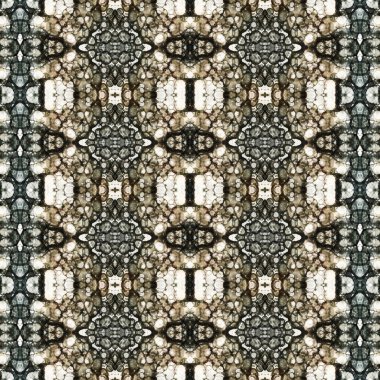 Kusursuz simetrik desen. Kusursuz bir doku. Soyut arkaplan