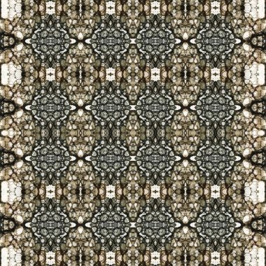 Kusursuz simetrik desen. Kusursuz bir doku. Soyut arkaplan
