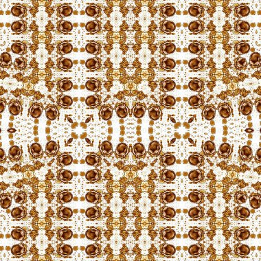 Kusursuz simetrik desen. Kusursuz bir doku. Soyut arkaplan